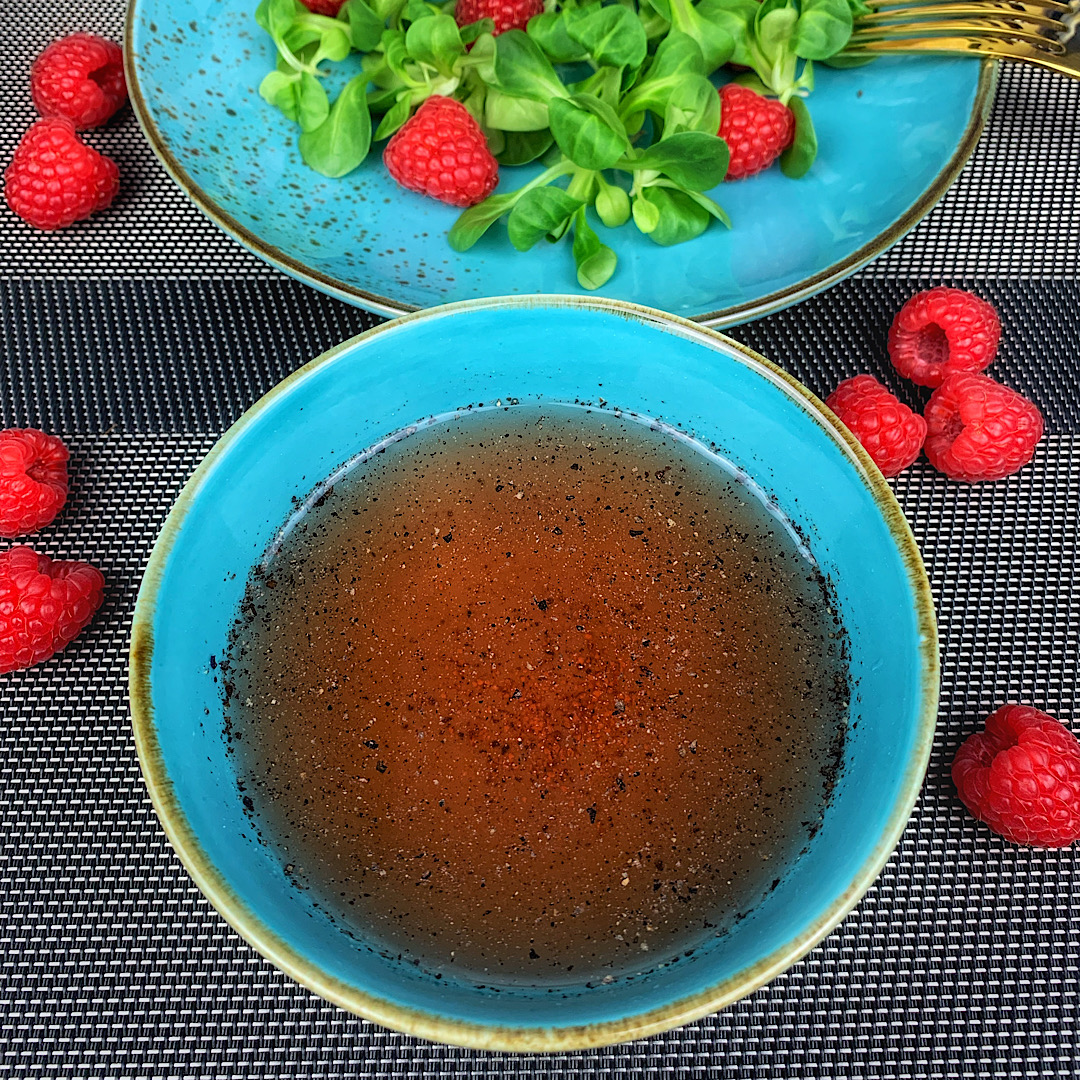 Himbeer-Vinaigrette (ölfrei)