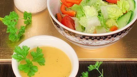 Agave syrup mustard dressing